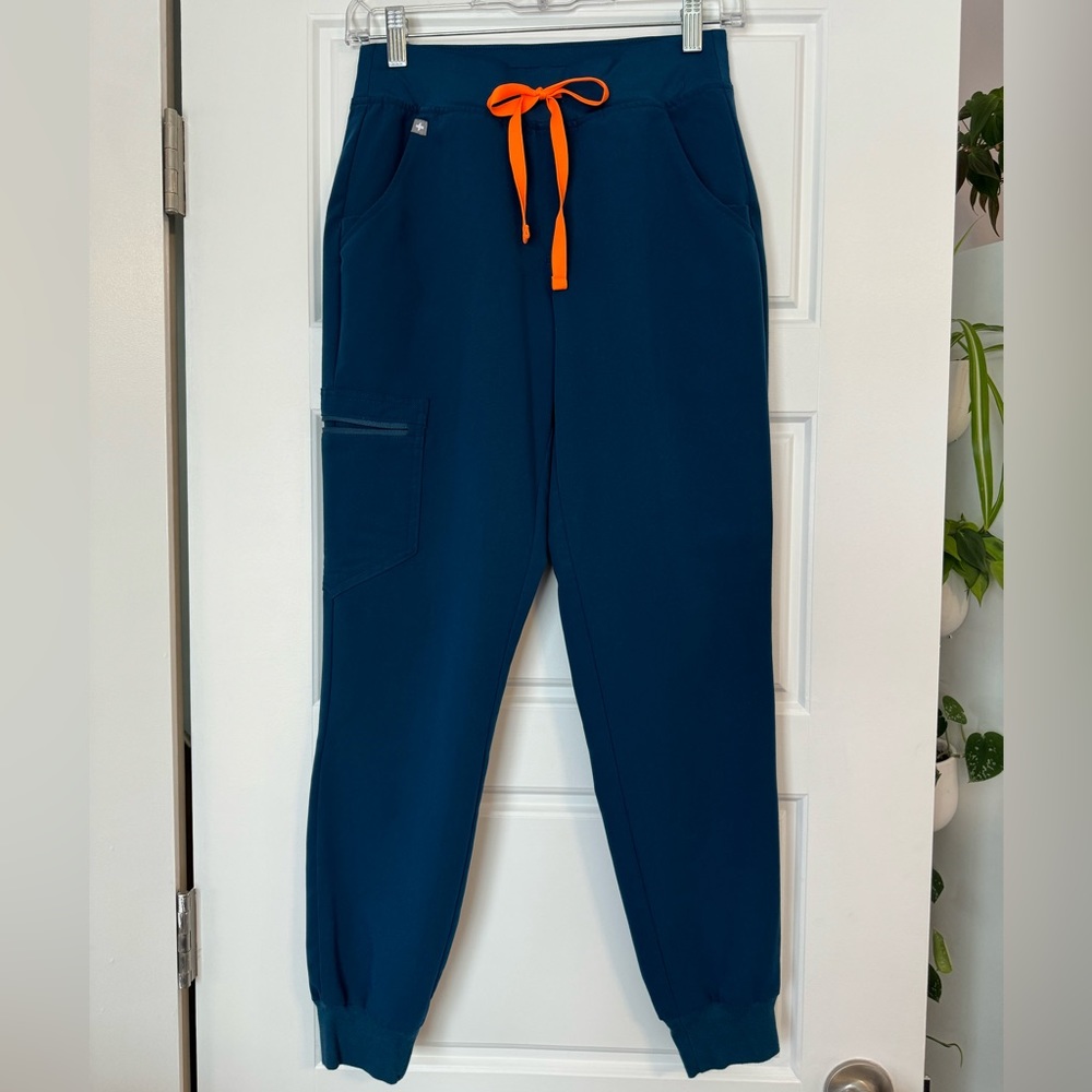 Figs Deep Reef Zamora Joggers Size XS
